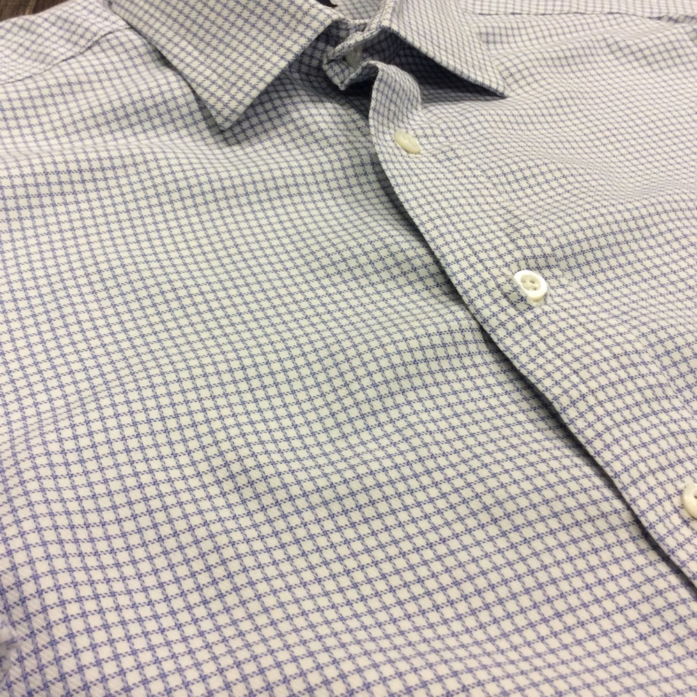 Burberry London Knit Dress Button Down Shirt - Picture 4 of 5